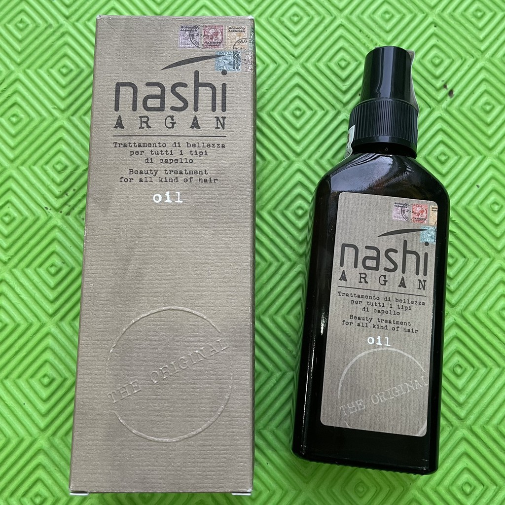 Tinh dầu dưỡng tóc Nashi Argan Oil phục hồi tóc hư tổn 100ml