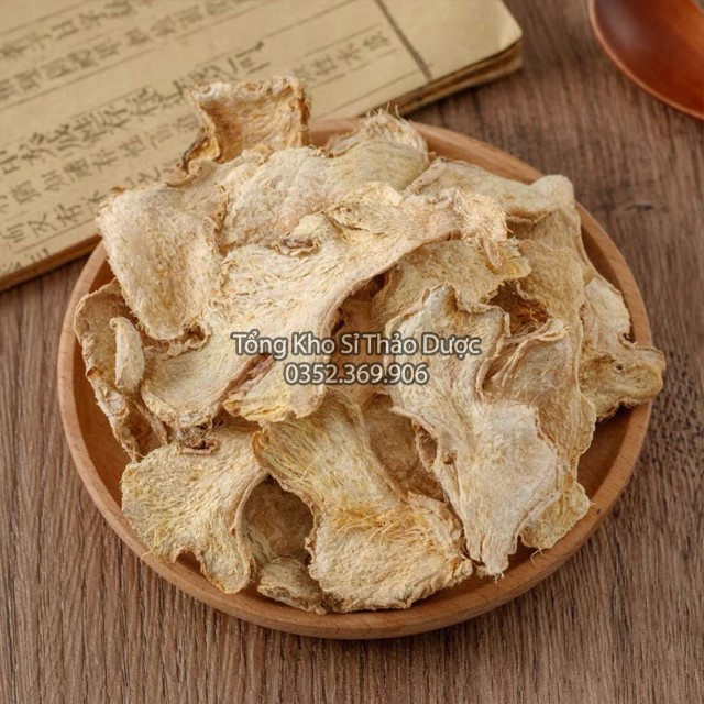 Gừng Khô Thái Lát 500g (Can Khương) - Thơm,Sạch