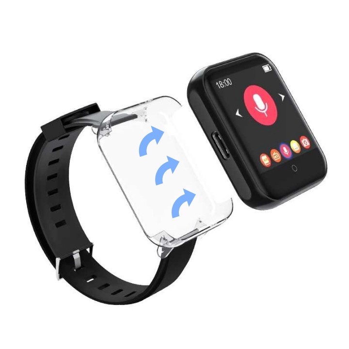 RUIZU M8 - Máy Nghe Nhạc Thể Thao Đeo Tay, Có Bluetooth, Mp3 Watch (8Gb)