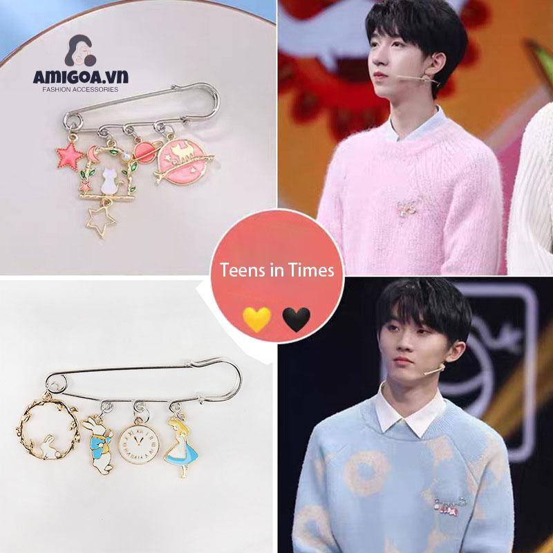 ✨✨ Phụ kiện cài cổ áo kiểu dáng đáng yêu xinh xắn cho nữ