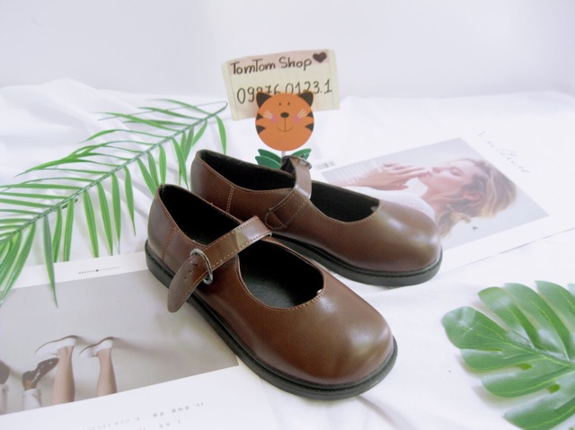 [CÓ SẴN] Giày oxford ulzzang quai ngang mary jane - CÓ CLIP - ảnh thật | BigBuy360 - bigbuy360.vn