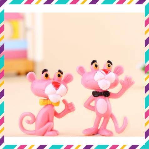 Mô hình báo hồng - The Pink Panther dễ thương đáng yêu với nhiều tư thế