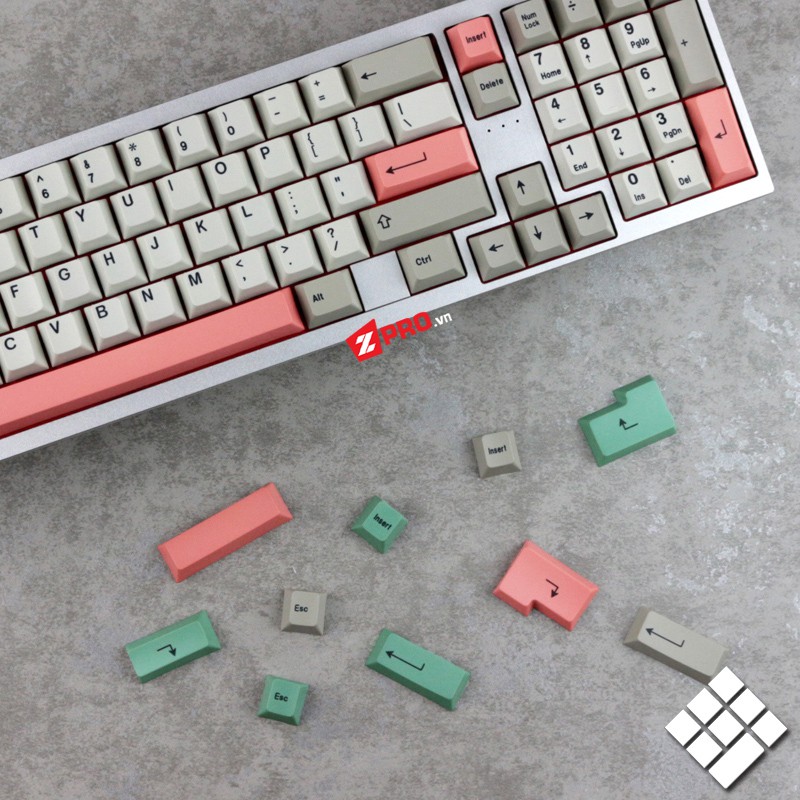 [Mã ELMS05 giảm 5% đơn 300K] Bộ Keycap PBT 9009 Dye-sub 170 Phím