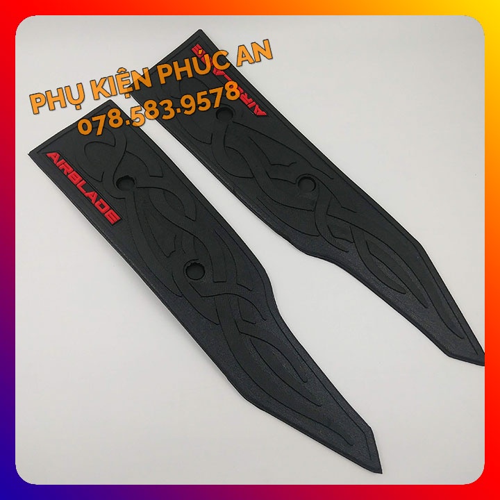 Thảm lót sàn INOX, CAO SU xe AB 2023 2022 bản mới nhất 160 125 gác để chân trước xe airblade 160cc 125cc air blade