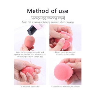 Nước Rửa Cọ Trang Điểm Mút Tán Miss Rose NRCMR02 P87