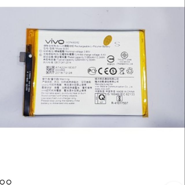Pin Vivo Y81 kí hiệu B : E5 bảo hành 6 tháng