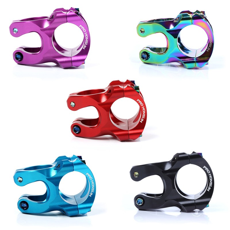 Ultra-Light MTB Bike Stem CNC Handlebar Bicycle Short Bar Aluminum Alloy Steerer