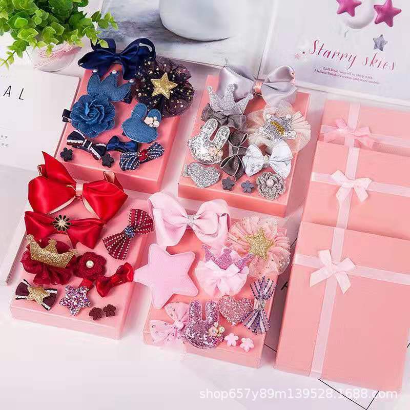 Set 10 Kẹp Tóc Xinh Xắn Cho Bé Gái 2022