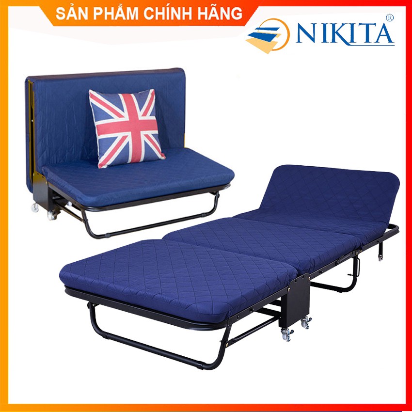 Giường xếp - gấp gọn đa năng GB6575 chính hãng NIKITA