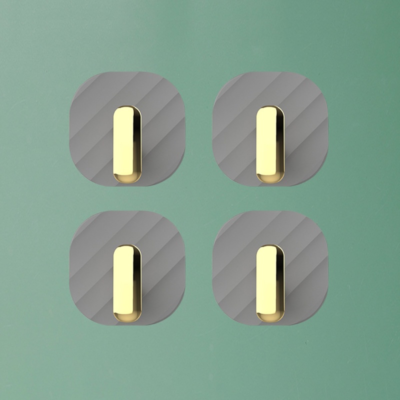 Bộ 4 Móc Treo Tường Chống Thấm Nước Chất Lượng Cao Giá Đỡ