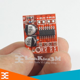 Mạch Cầu H Mini 1.5A Giúp Điều Khiển Động Cơ