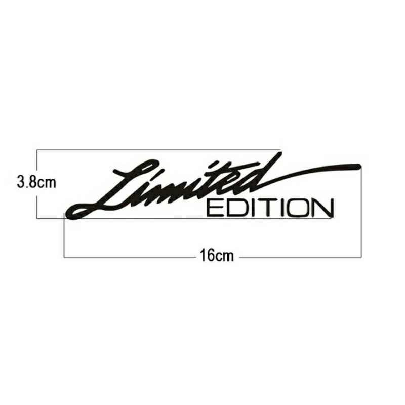 Tem xe máy Limited Edition- 1 cái
