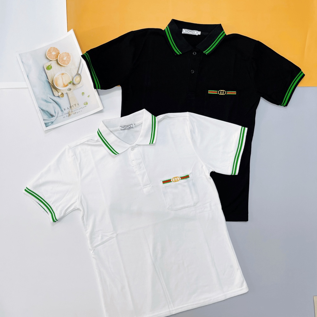 Áo Thun Polo Nam Phối Túi Chất Cotton Cao Cấp Phong Cách Sang Trọng Bảnh Bao Siêu Hot [NEW UNISEX]