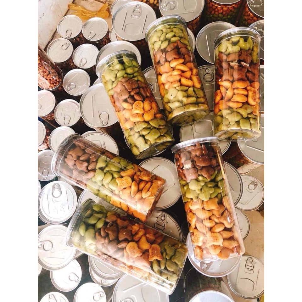 Bánh gấu mix vị 55k/ lon 400gr | BigBuy360 - bigbuy360.vn