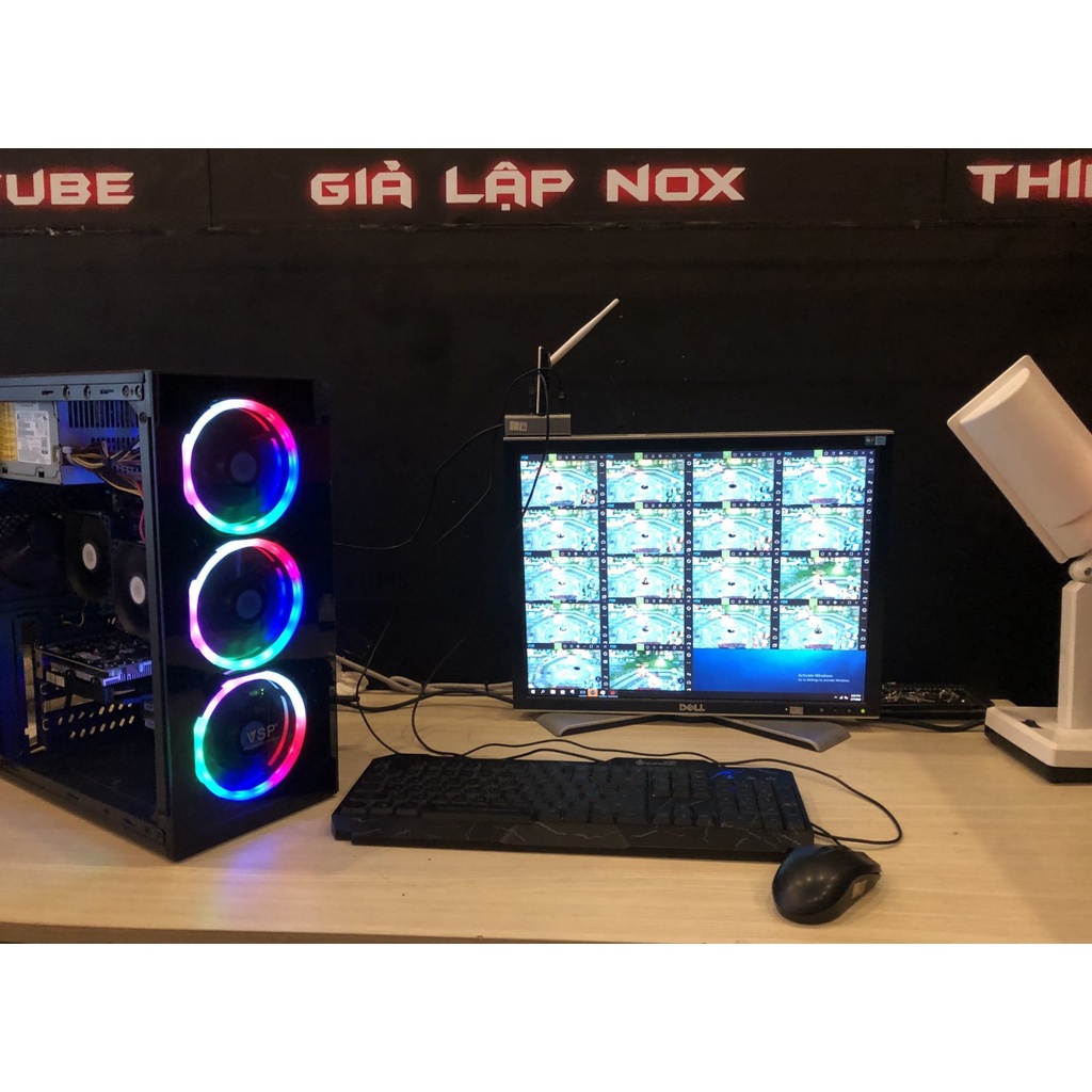 PC 12 NHÂN 24 LUỒNG CHẠY 15-20 NOX GIẢ LẬP GAME GIÁ RẺ