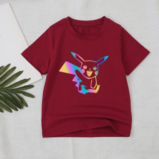 Áo Thun Trẻ Em Phản Quang  Pikachu