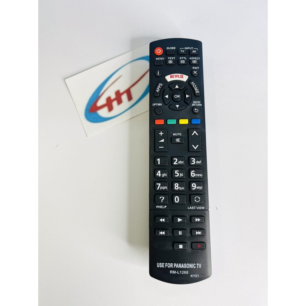 REMOTE ĐIỀU KHIỂN TIVI PANASONIC SMART HUAYU RM-L1268 GIÁ Tốt