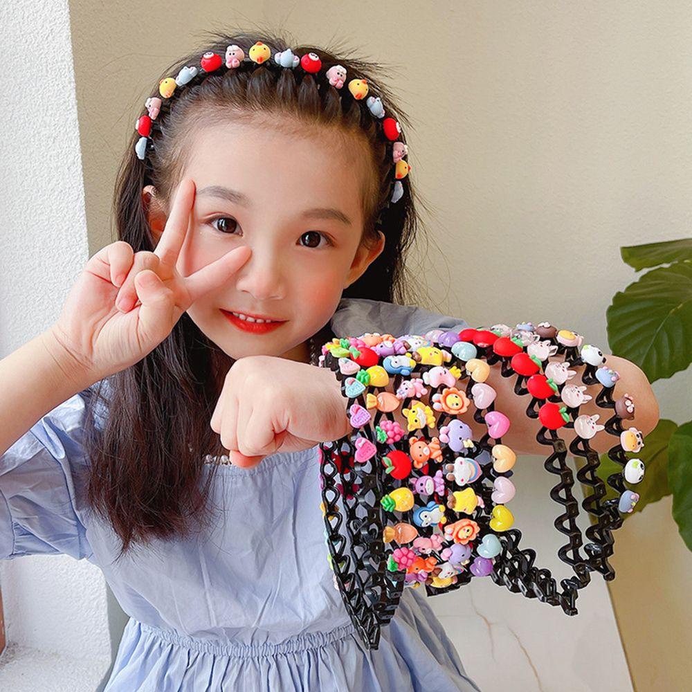 Kẹp Tóc Mái Đôi Đính Đá Thời Trang Cho Bé