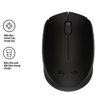 Chuột không dây quang Logitech B170