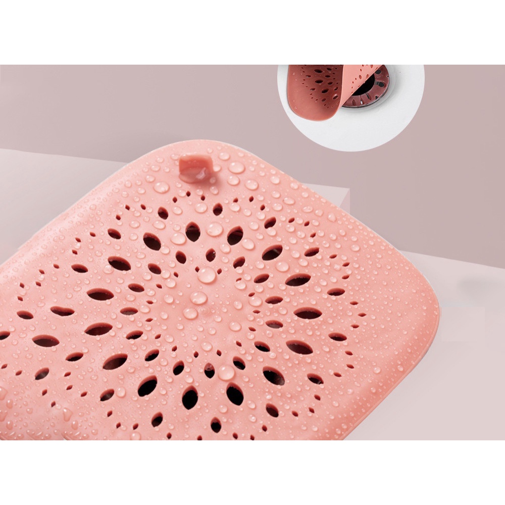 Miếng silicon chặn rác lọc rác bồn rửa chén bát, cống thoát nước , ngăn ngừa tắc cống hiệu quả MC247