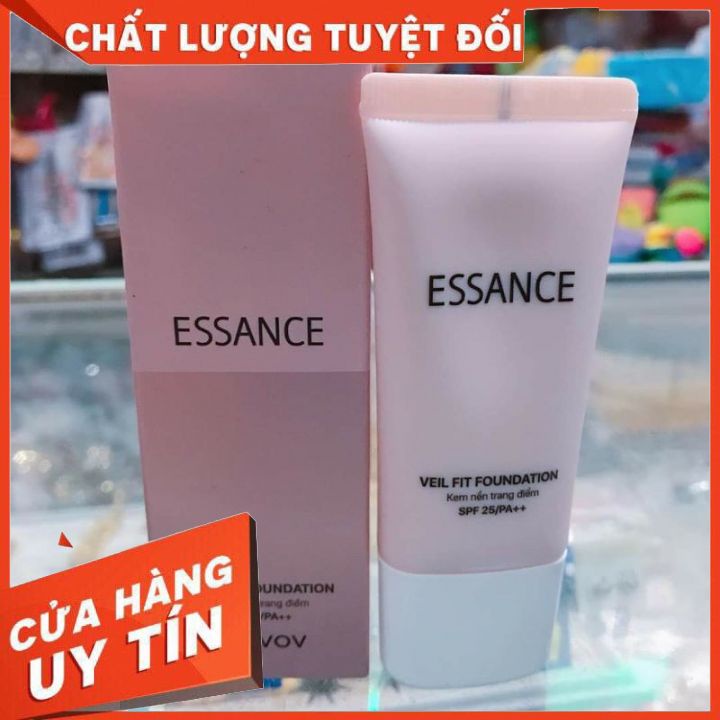 Kem Nền Essance Bền Màu Che Khuyết Điểm #21 Sắc Da Sáng 30ml số 23 màu da tối  che khuyết điểm  đều màu (mẫu mới hàng ct