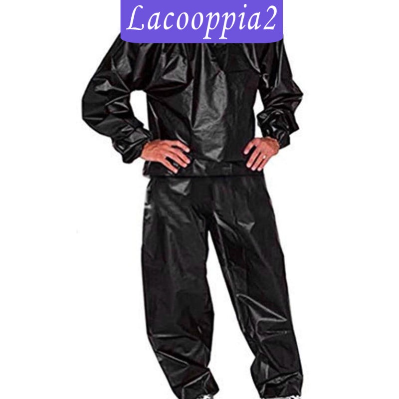 Fitness Sauna Suit Exercise Gym Home Sweat Suit Hoodie Pants | WebRaoVat - webraovat.net.vn