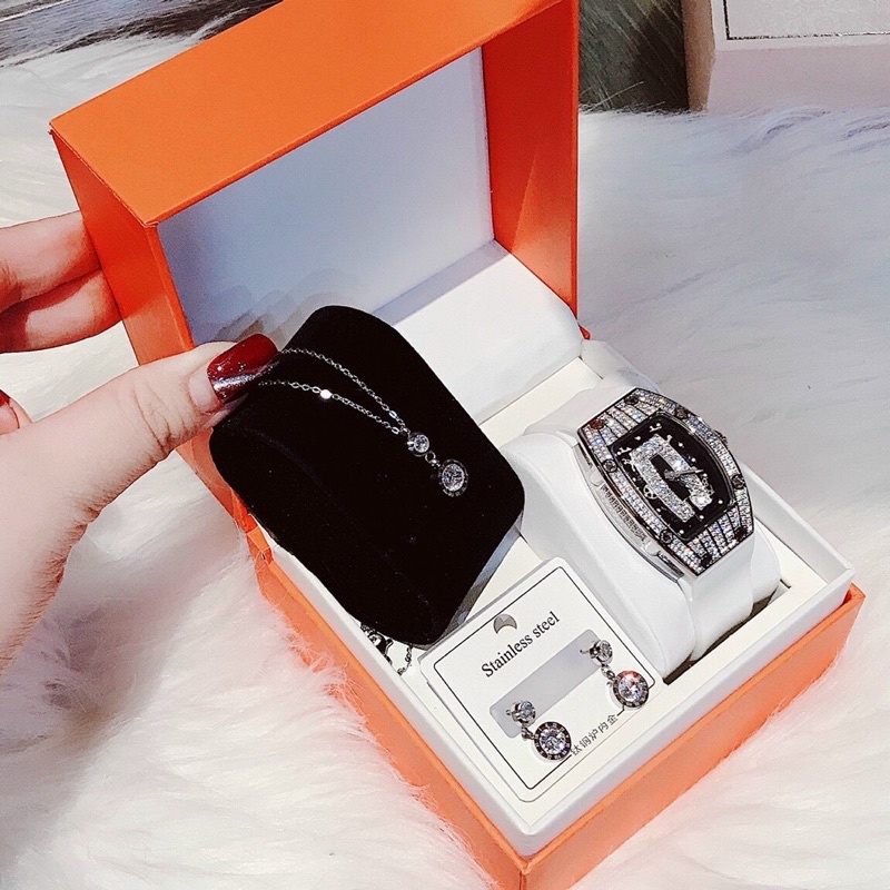 Đồng Hồ HANBORO By HUBOLER - Case 31,5mm dành cho nữ - BH24 Tháng