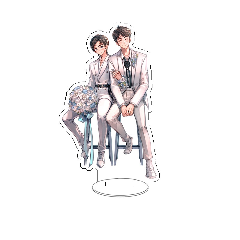 WORD OF HONOR Gong Jun Zhang Zhehan Bằng Acrylic Để Bàn Trang Trí