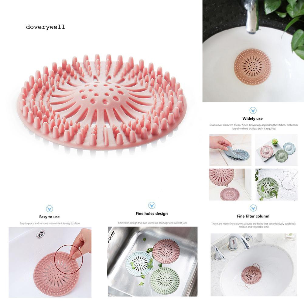 Tấm lọc nước chặn rác cho bồn rửa mặt bằng TPR đa năng tiện dụng