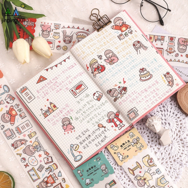 Sticker hoạt hình trang trí sổ tay album đa năng | BigBuy360 - bigbuy360.vn