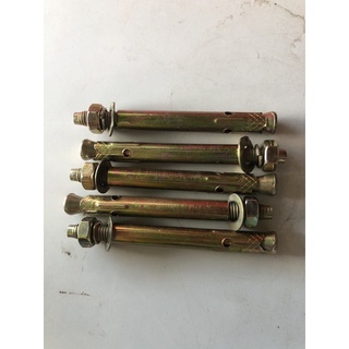 5 con Tắc kê nở sắt -Bulong nở sắt 8x60mm,8x80mm,8x100mm