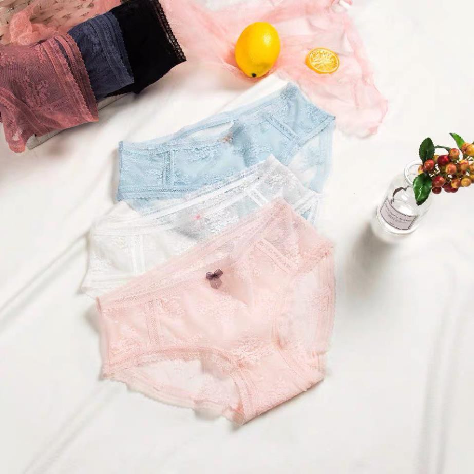 Quần lót ren hoa nhí hàng cao cấp