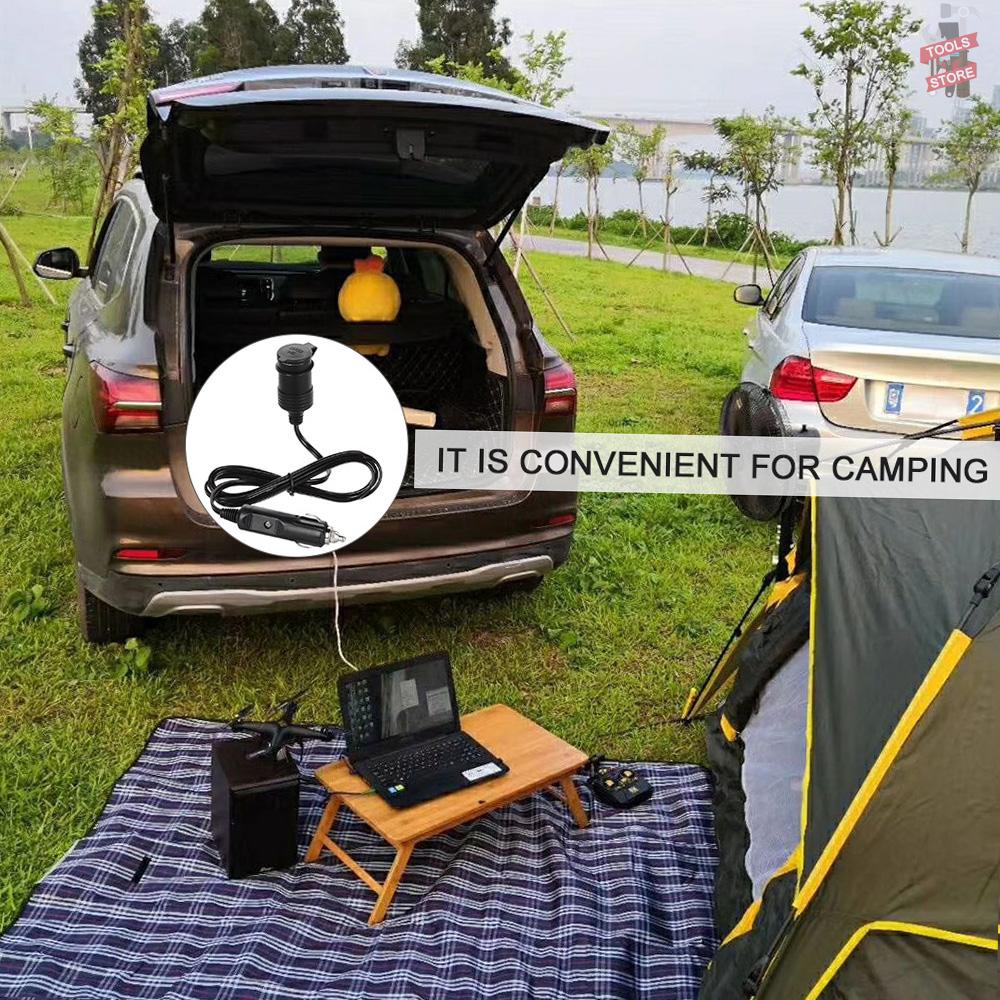 Dây Cáp Nối Dài Tẩu Sạc Cho Xe Hơi A624 2M 12V 24V