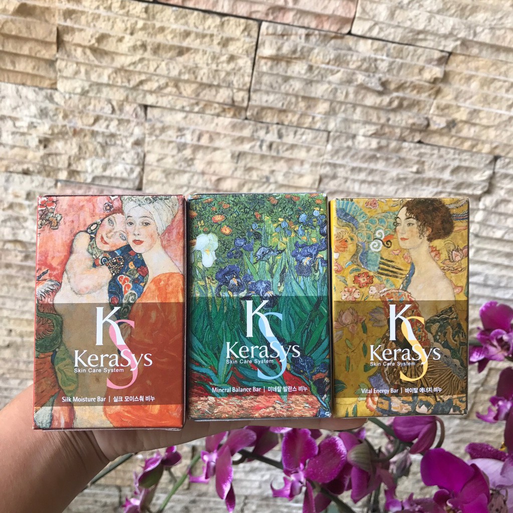 XÀ BÔNG TẮM DƯỠNG DA KERASYS (DÀNH CHO DA THƯỜNG, DA KHÔ, DA DẦU) 100gr | BigBuy360 - bigbuy360.vn