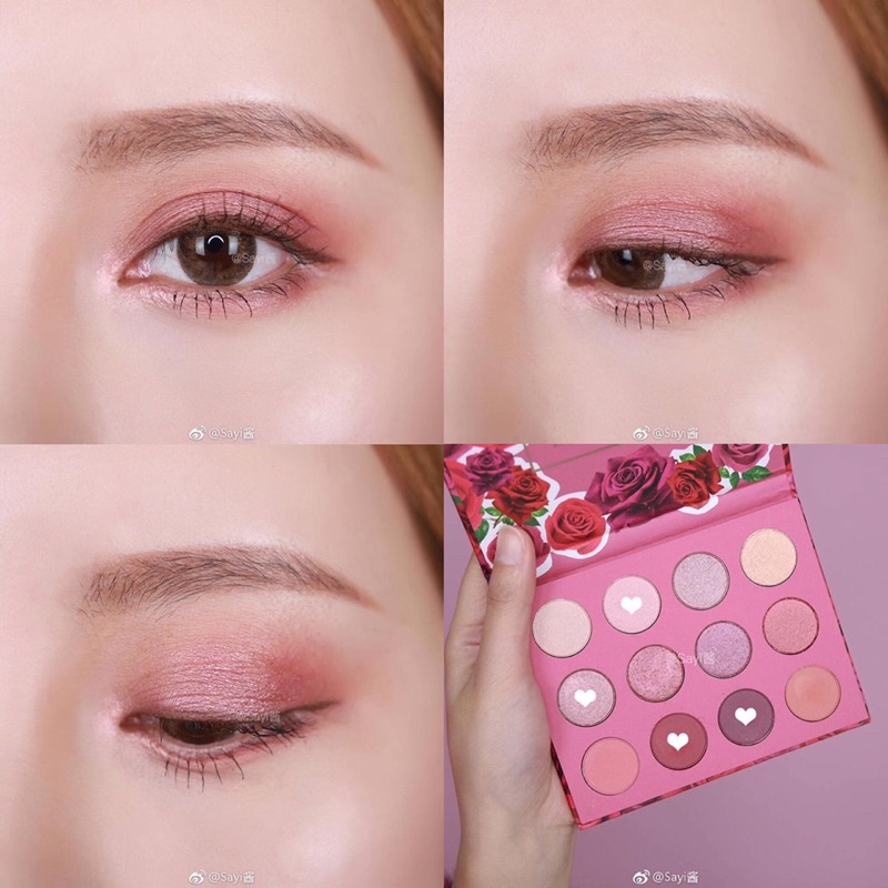 🌟 BẢNG PHẤN MẮT COLOURPOP SHE FEMxROSA PRESSED POWDER PALETTE