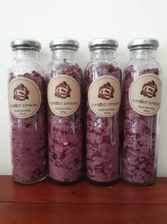 Muối tắm hoa hồng Karose