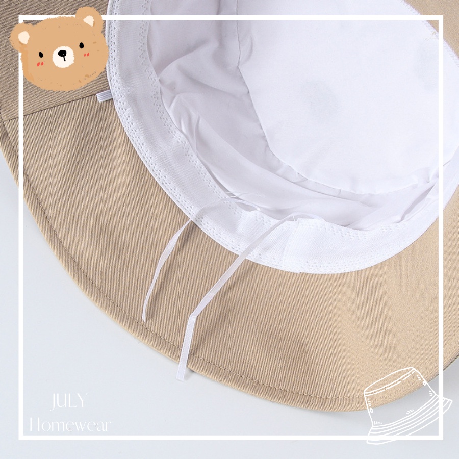 Mũ bucket thời trang phong cách Hàn Quốc , nón vành thời trang du lịch đi chơi JULYHOMEWEAR