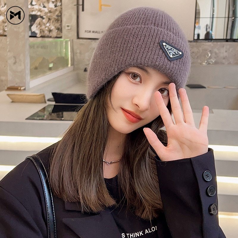 Mũ Len Trùm Tai Giữ Ấm Mùa Thu Đông Dành Cho Cặp Đôi