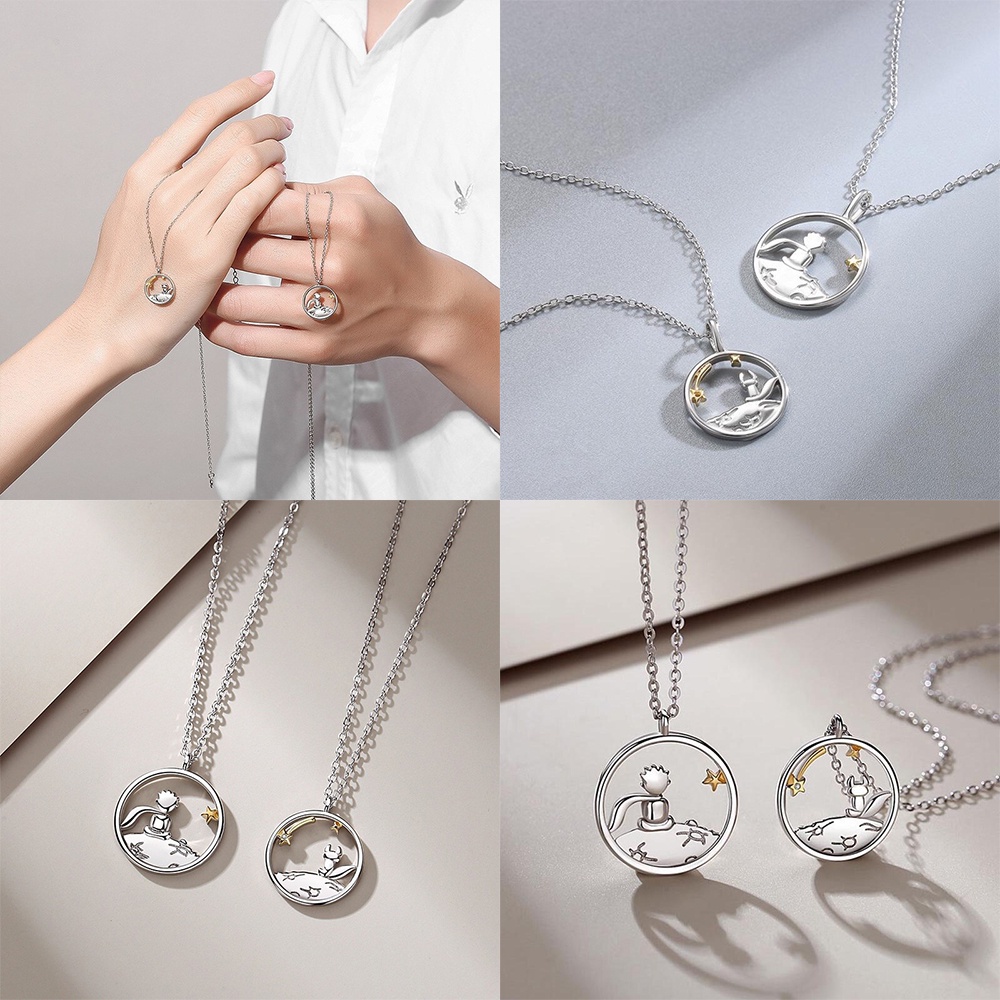 Vòng cổ Đôi Mặt Hình Chú Cáo Dễ Thương