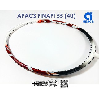 {Chính hãng}-[ Vợt cầu lông Apacs Finapi 55 - 4U]