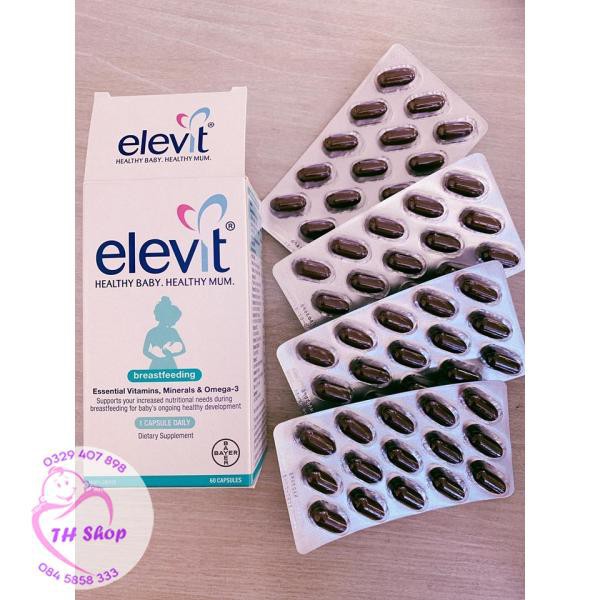 [MẪU MỚI] Elevit Sau Sinh Cho Mẹ 60 Viên, Elevit Bú, Elevit Breastfeeding