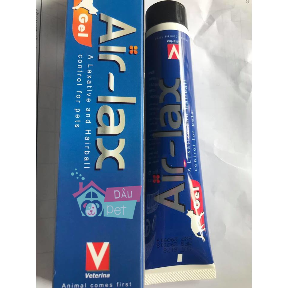 GEL AIR- LAX HỖ TRỢ NHUẬN TRÀNG VÀ XỔ LÔNG CHO MÈO