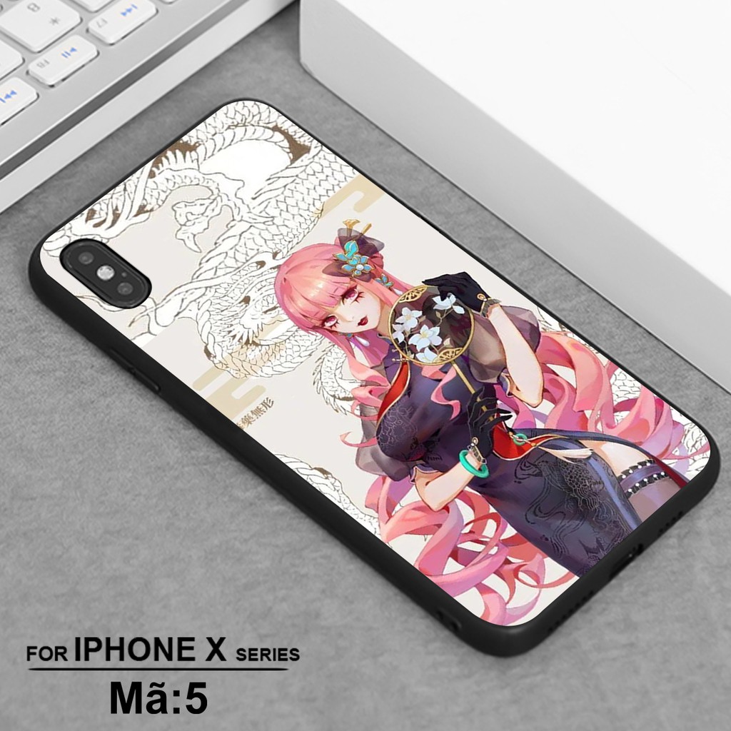 [Mã ELFLASH5 giảm 20K đơn 50K] 💎 SIÊU HOT 💎 Ốp Kính Iphone X/XS - Iphone Xs Max in hình nhân vật ONE PICE siêu chất