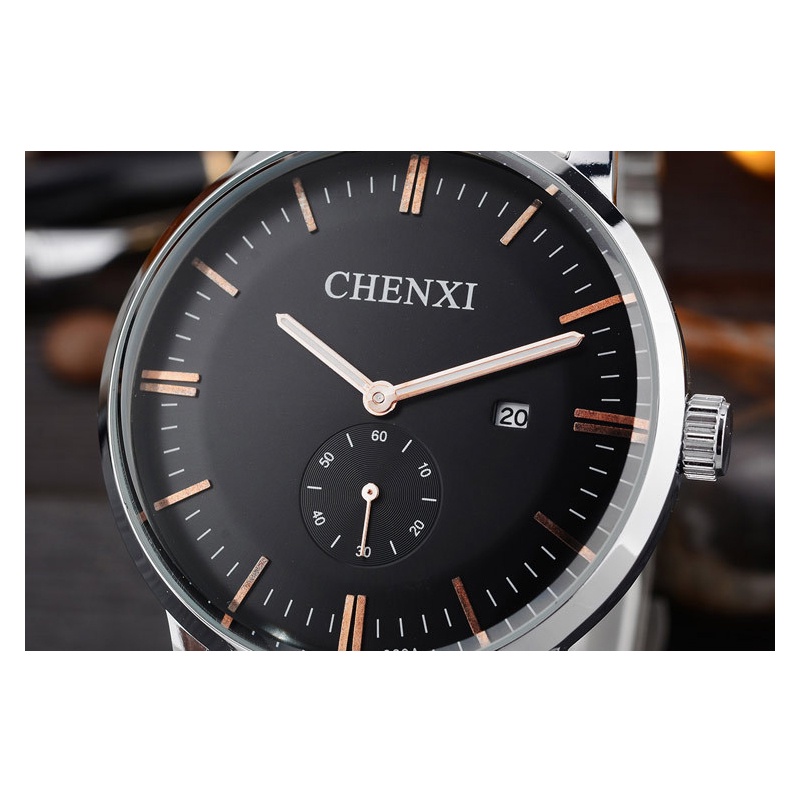 Đồng Hồ Đeo Tay Chexi Bằng Thép Không Gỉ Chống Nước Dành Cho Nam