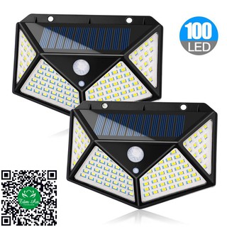 Đèn LED Năng Lượng Mặt Trời  3 chế độ Cảm biến ánh sáng thông minh, dùng trong đường vào cổng ngõ và sân vườn