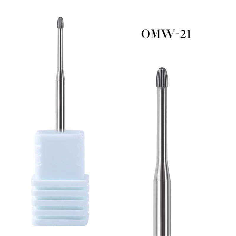 Set Đầu Mài Móng Acrylic Loại Bỏ Lớp Sơn Móng Kích Thước 3 / 32 &quot;time * Machine