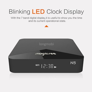MagicSee N5 S905X Ram 2GB WIfi Bluetooth Android TV 9.0