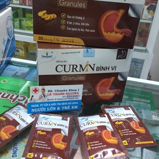✅cốm dạ dày curmin bình vị 30 gói