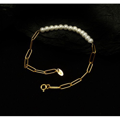 Lắc Tay Dây Xích Titan Ko Đen TT 3063