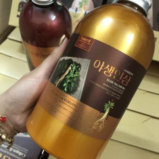 CẶP DẦU GỘI XẢ LANBERY CỦ SÂM HÀN QUỐC 800ML